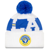 New Era Los Angeles Rams NFL Cold Weather Sport Knit Beanie - Original Team Colours