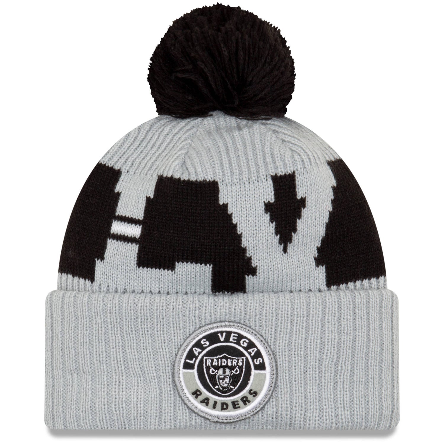 New Era Las Vegas Raiders NFL Cold Weather Sport Knit Beanie - Original Team Colours