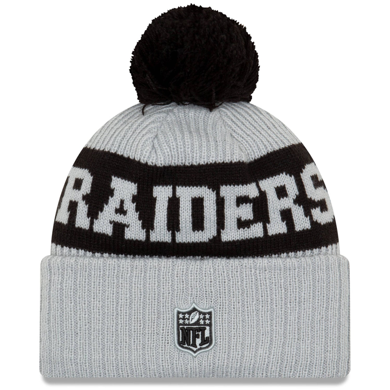 New Era Las Vegas Raiders NFL Cold Weather Sport Knit Beanie - Original Team Colours
