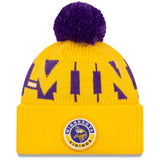 New Era Minnesota Vikings NFL Cold Weather Sport Knit Beanie - Original Team Colours