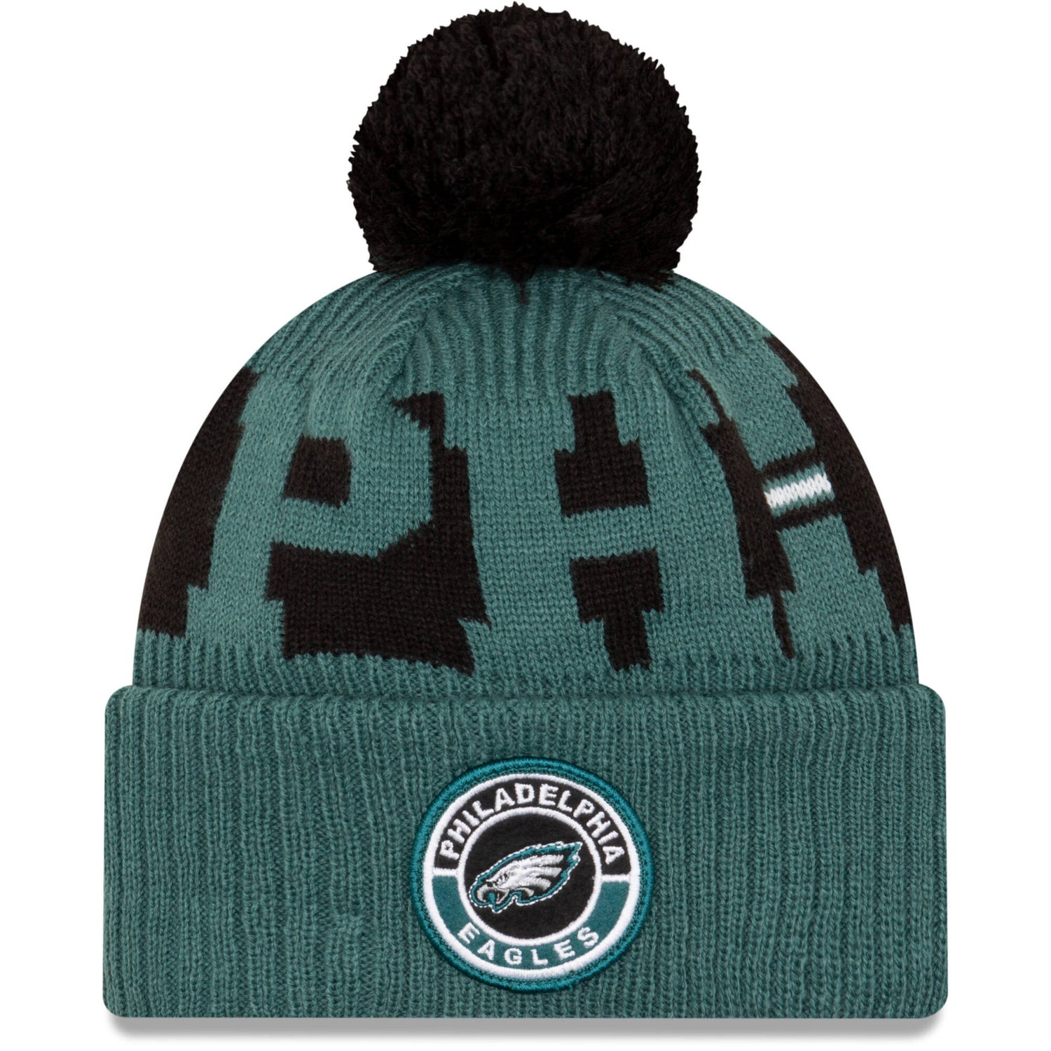 New Era Philadelphia Eagles NFL Cold Weather Sport Knit Beanie - Original Team Colours