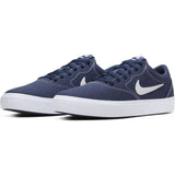 Nike SB Charge SLR Skate Shoes - Midnight Navy/White-Midnight Navy