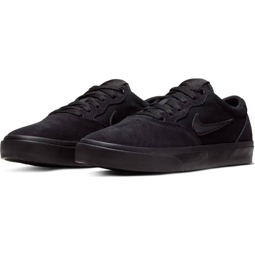 Nike SB Chron SLR Skate Shoes - Black/Black-Black-Black