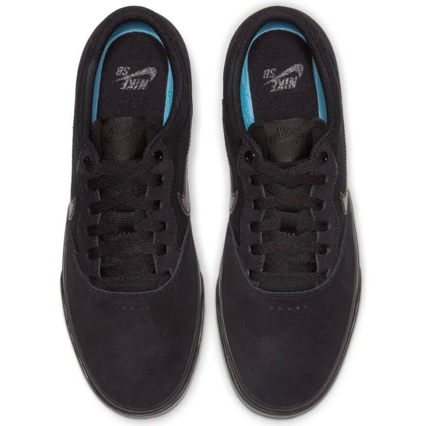 Nike SB Chron SLR Skate Shoes - Black/Black-Black-Black
