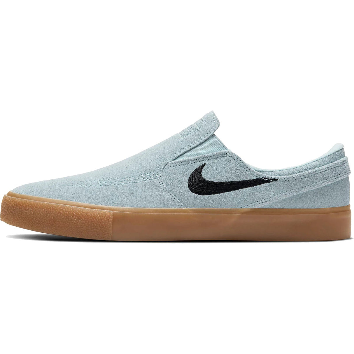 Nike SB Zoom Janoski Slip RM Skate Shoes - Lt Armory Blue/Black-Lt Armory Blue