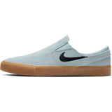 Nike SB Zoom Janoski Slip RM Skate Shoes - Lt Armory Blue/Black-Lt Armory Blue