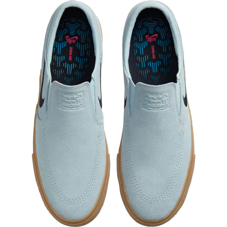 Nike SB Zoom Janoski Slip RM Skate Shoes - Lt Armory Blue/Black-Lt Armory Blue