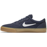 Nike SB Chron SLR Skate Shoes - Obsidian/White/Gum