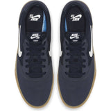 Nike SB Chron SLR Skate Shoes - Obsidian/White/Gum