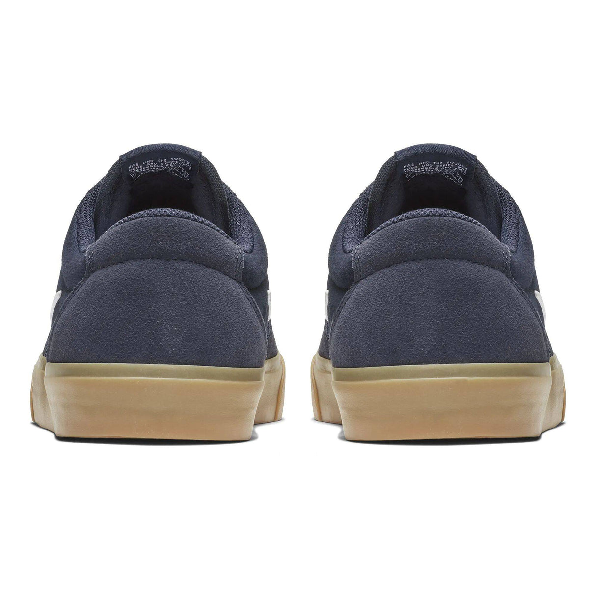 Nike SB Chron SLR Skate Shoes - Obsidian/White/Gum