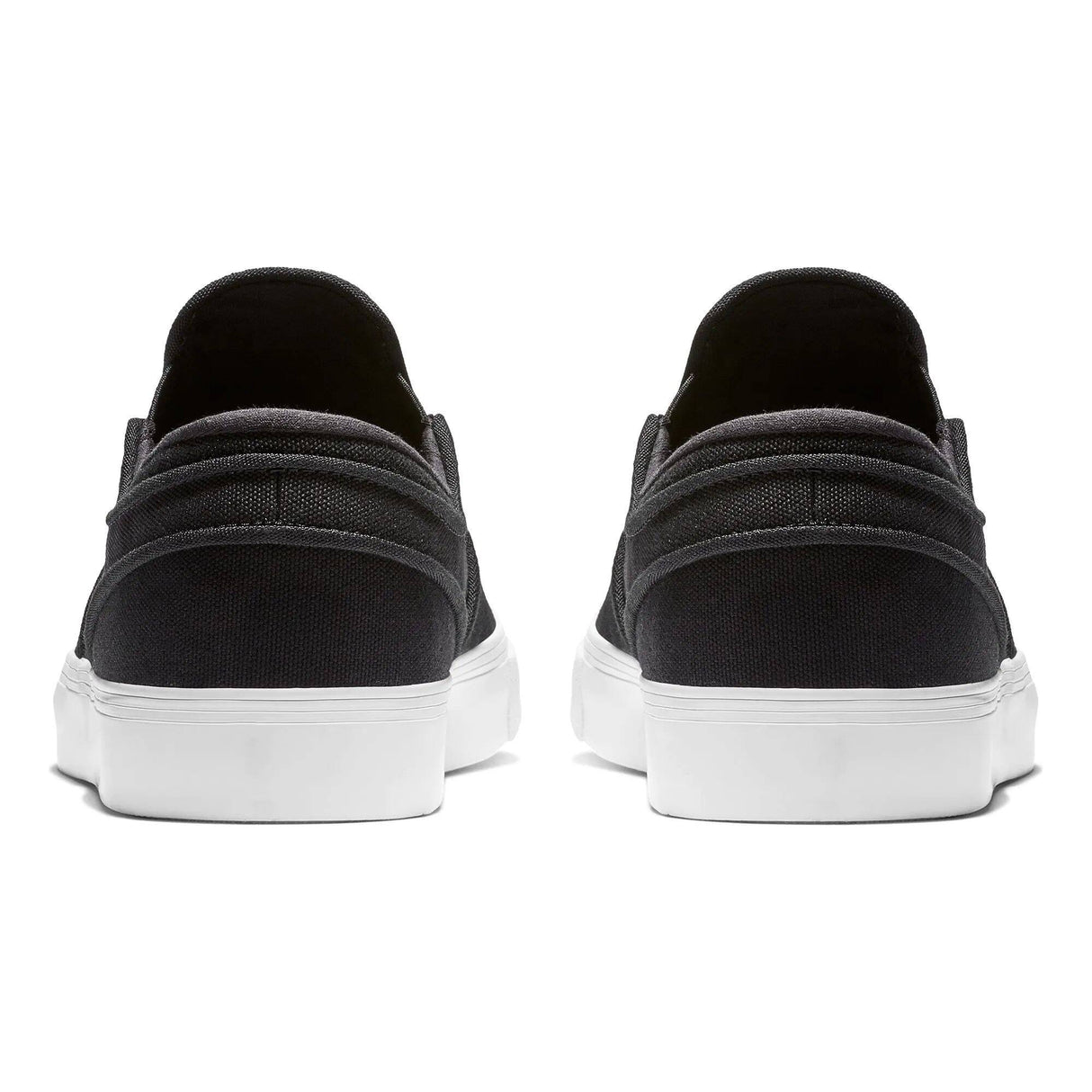 Nike SB Zoom Stefan Janoski Slip-On Skate Shoes - Black/Black-White