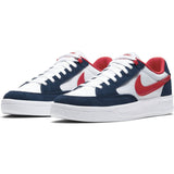 Nike SB Adversary Premium Skate Shoes - Navy/University Red-White-White