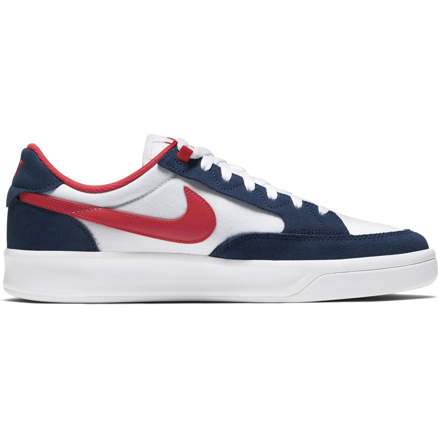 Nike SB Adversary Premium Skate Shoes - Navy/University Red-White-White UK 6