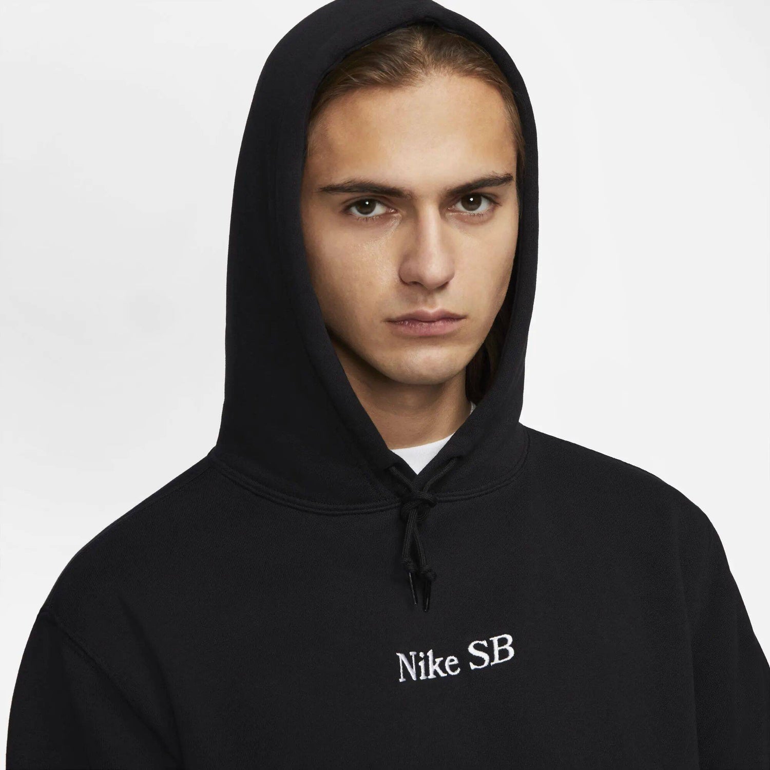 Nike SB Classic GFX Hoodie - Black/White