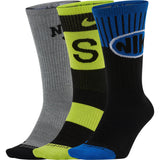 Nike SB Everday Max Lightweight Crew Socks - Multi (3 Pack)
