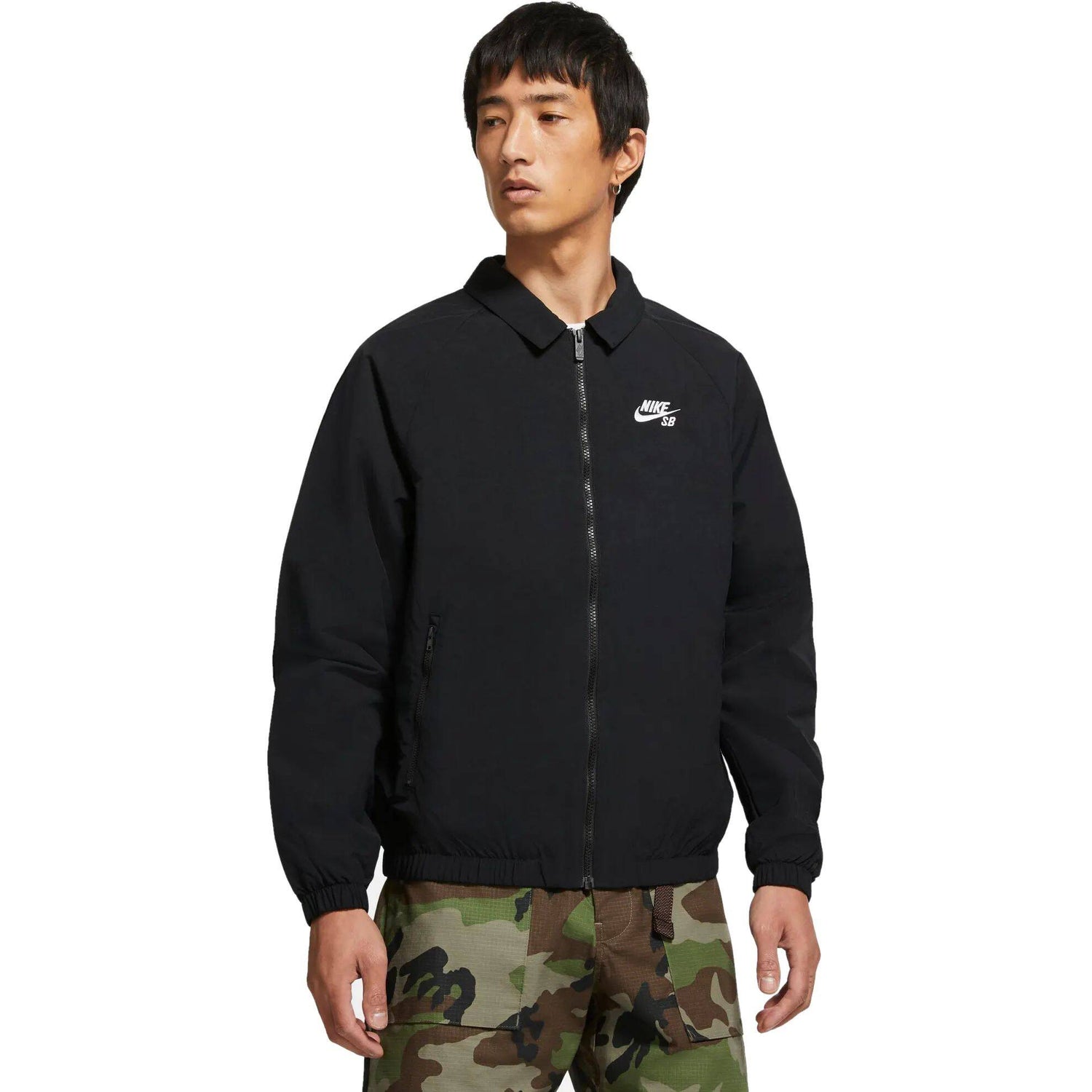 Nike SB Essential Jacket - Black/White