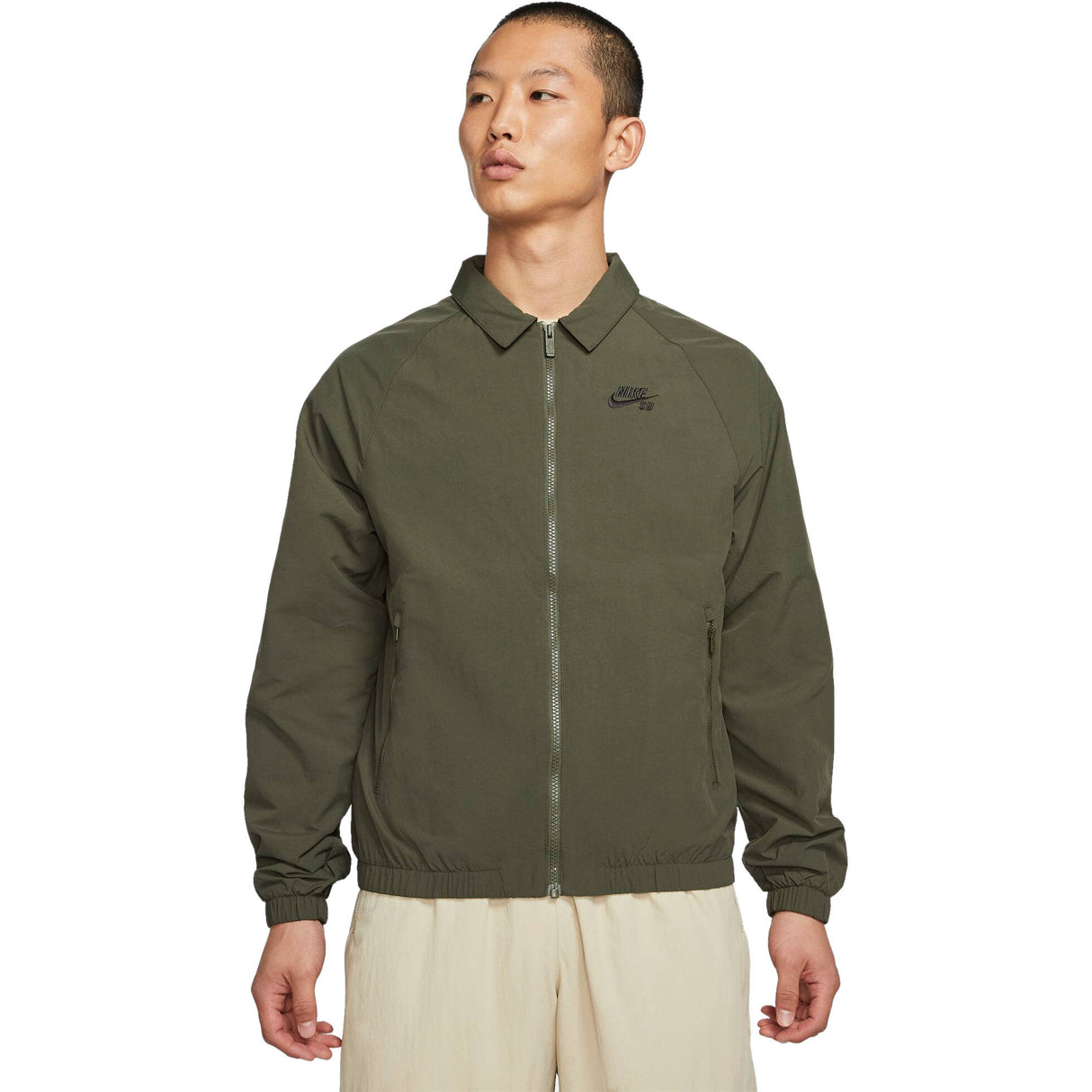 Nike SB Essential Jacket - Cargo Khaki/Black LRG
