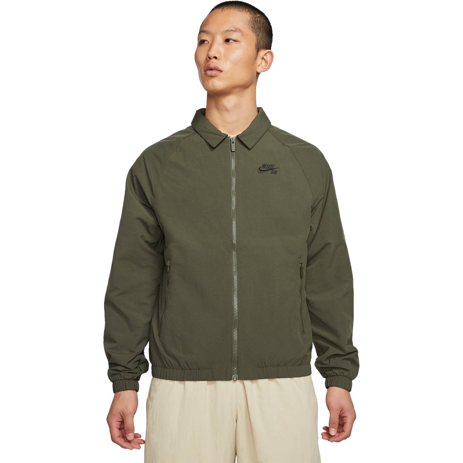 Nike SB Essential Jacket - Cargo Khaki/Black LRG