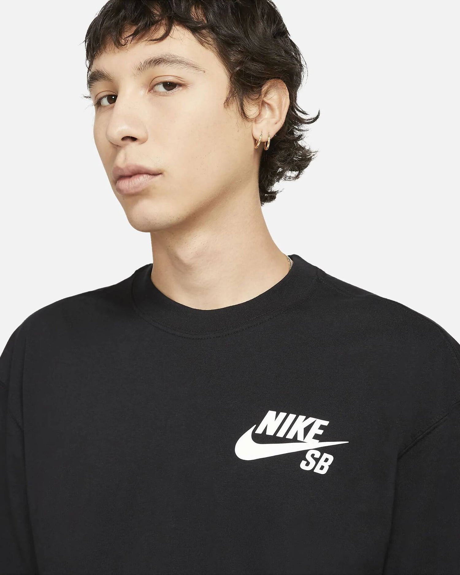 Nike SB Logo T Shirt - Black/White