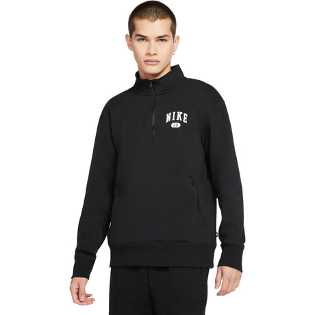 Nike SB Mock Neck Sweater - Black/White LRG