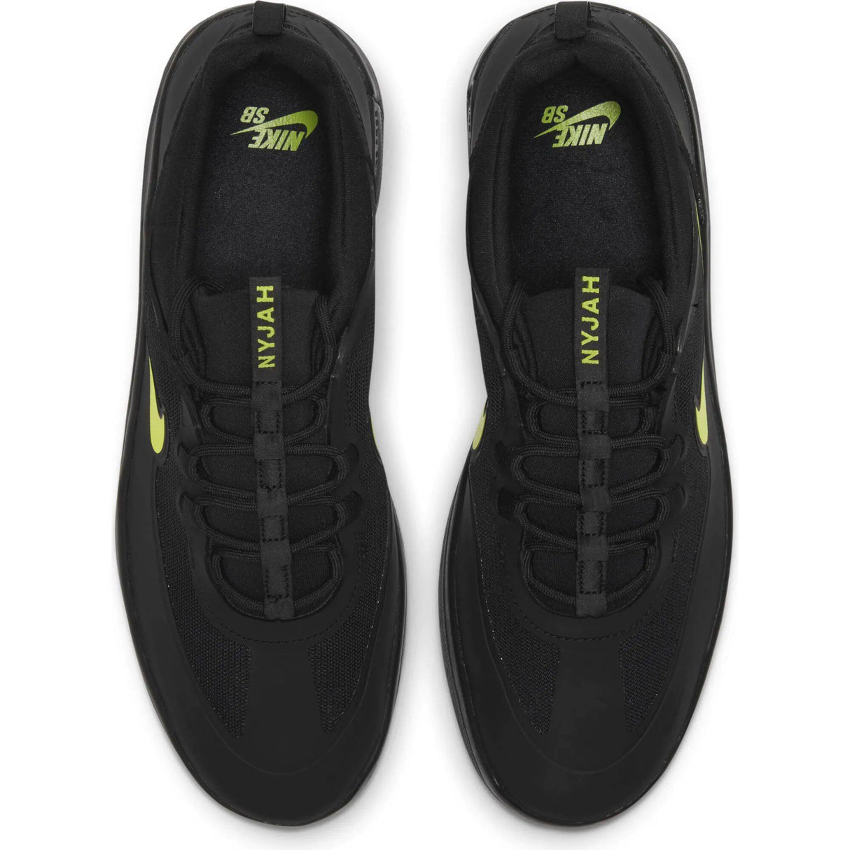 Nike SB Nyjah Free 2.0 Skate Shoes - Black/Cyber-Black-Black