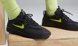 Nike SB Nyjah Free 2.0 Skate Shoes - Black/Cyber-Black-Black
