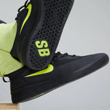 Nike SB Nyjah Free 2.0 Skate Shoes - Black/Cyber-Black-Black
