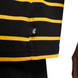 Nike SB Yarn Dye Striped T Shirt - Black/University Gold
