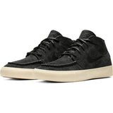 Nike SB Zoom Janoski Mid Crafted Skate Shoes - Black/Black-Golden Beige-Team Gold