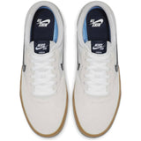 Nike SB Chron Solarsoft Skate Shoes - White/Obsidian-White-White