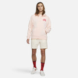 Nike SB Icon Pullover Essential Hoodie - Orange Pearl/Light Fusion Red