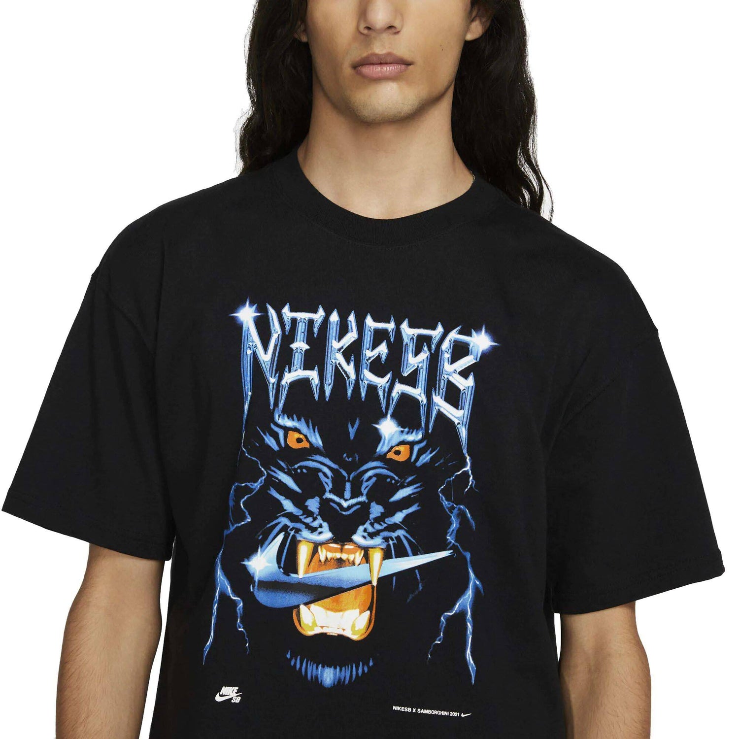Nike SB Nyjah x Samborghini T Shirt - Black