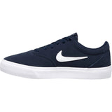 Nike SB Charge Suede (GS) Skate Shoes - Obsidian/White-Obsidian-Black