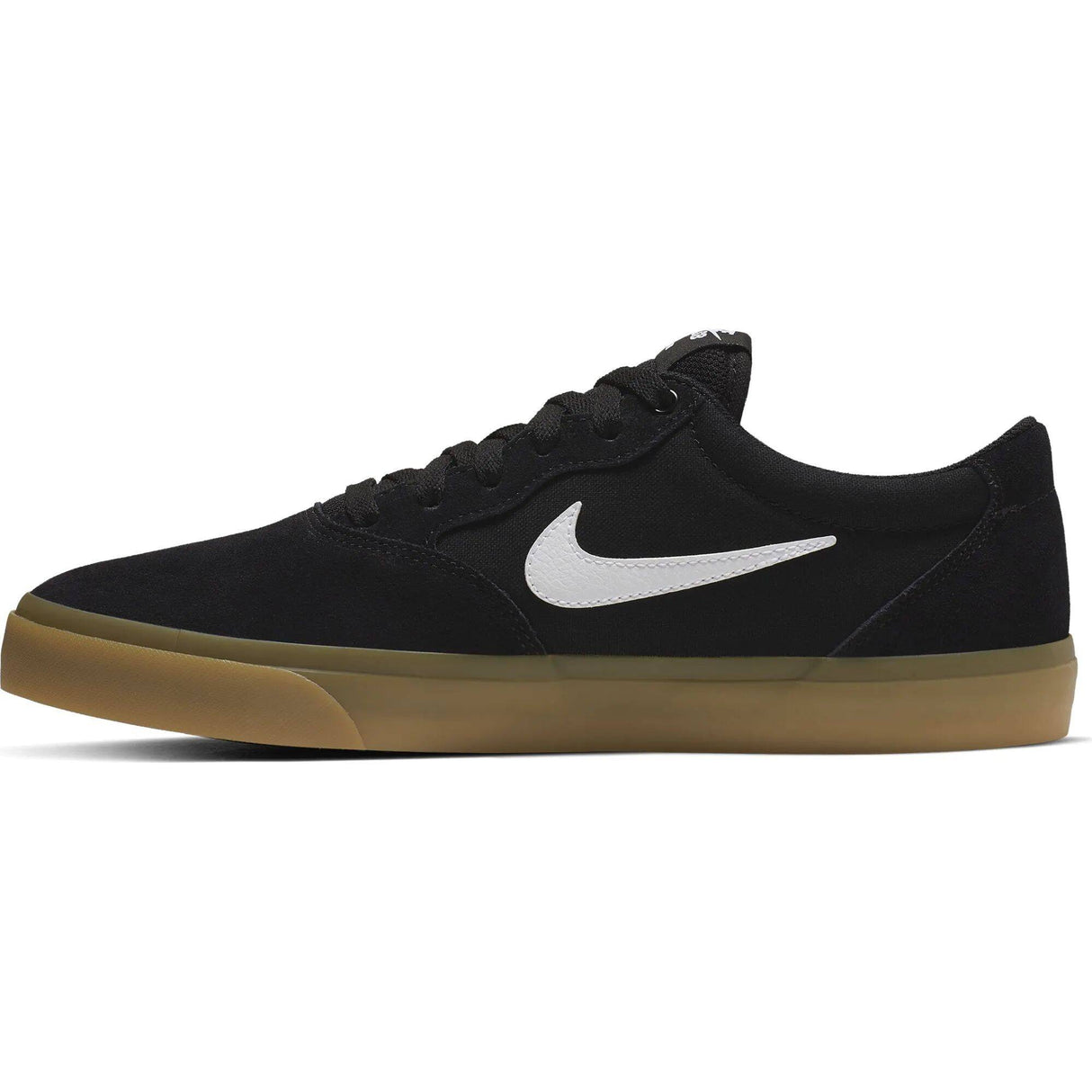 Nike SB Chron SLR Skate Shoes - Black/White-Black-Black