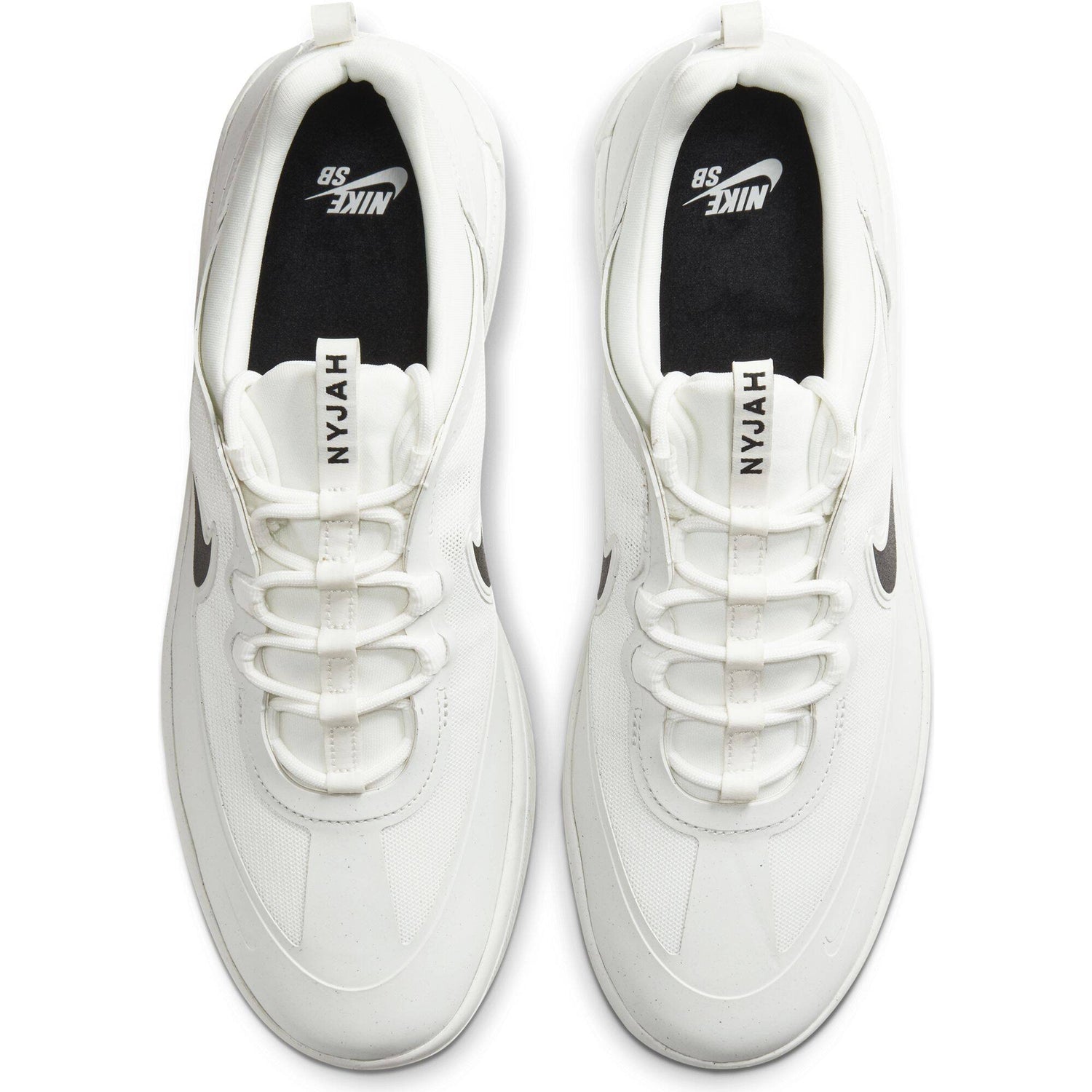 Nike SB Nyjah Free 2.0 Skate Shoes - Summit White/Black-Summit White
