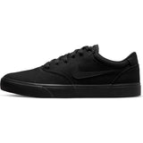 Nike SB Chron 2 Canvas Skate Shoes - Black/Black-Black