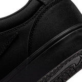Nike SB Chron 2 Canvas Skate Shoes - Black/Black-Black