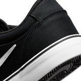 Nike SB Chron 2 Canvas Skate Shoes - Black/White-Black