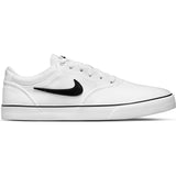 Nike SB Chron 2 Canvas Skate Shoes - White/Black-White