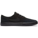 Nike SB Portmore II Solar Skate Shoes - Black/Black