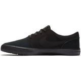 Nike SB Portmore II Solar Skate Shoes - Black/Black
