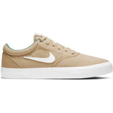Nike SB Charge Canvas Skate Shoes - Sesame/White-Healing Jade-White