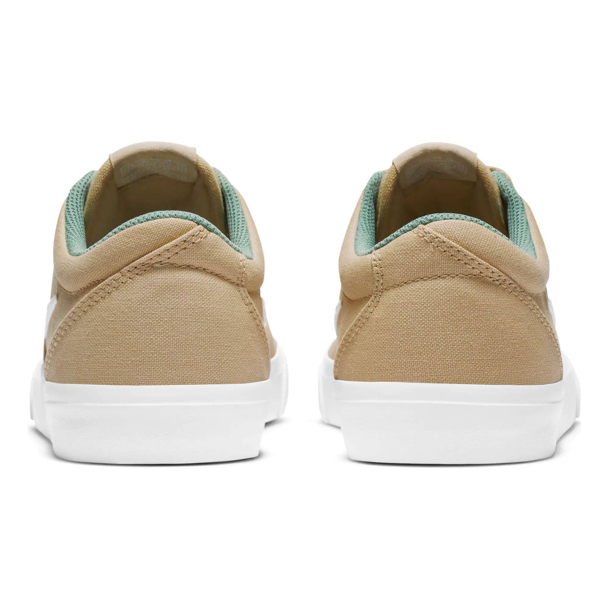 Nike SB Charge Canvas Skate Shoes - Sesame/White-Healing Jade-White