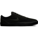 Nike SB Charge Suede Skate Shoes - Black/Black-Black