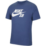Nike SB Logo T Shirt - Mystery Navy/White