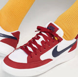 Nike SB Adversary Skate Shoes - Pomegranate/Midnight Navy-Pollen-White
