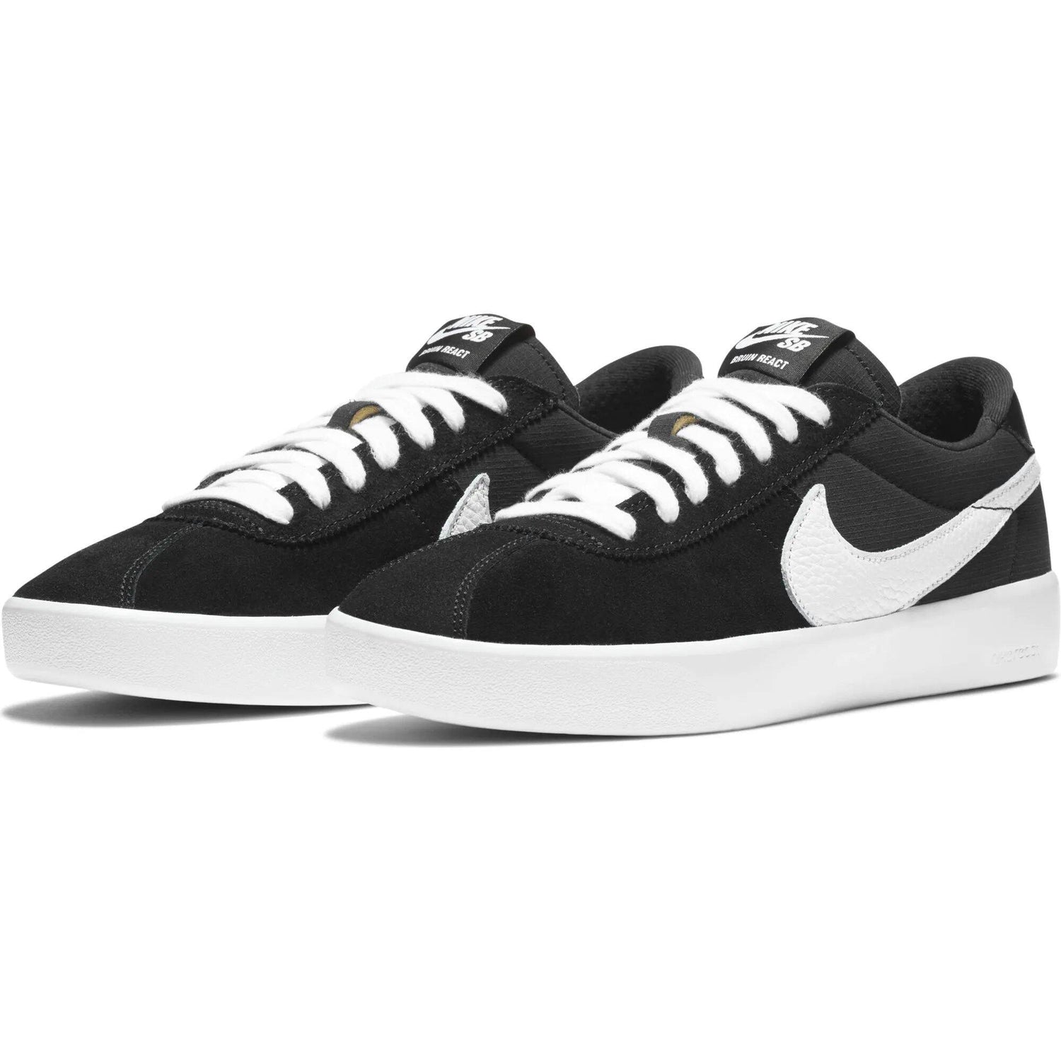 Nike SB Bruin React Skate Shoes - Black/White-Black-Anthracite