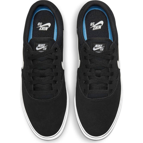 Nike SB Chron 2 Skate Shoes - Black/White-Black