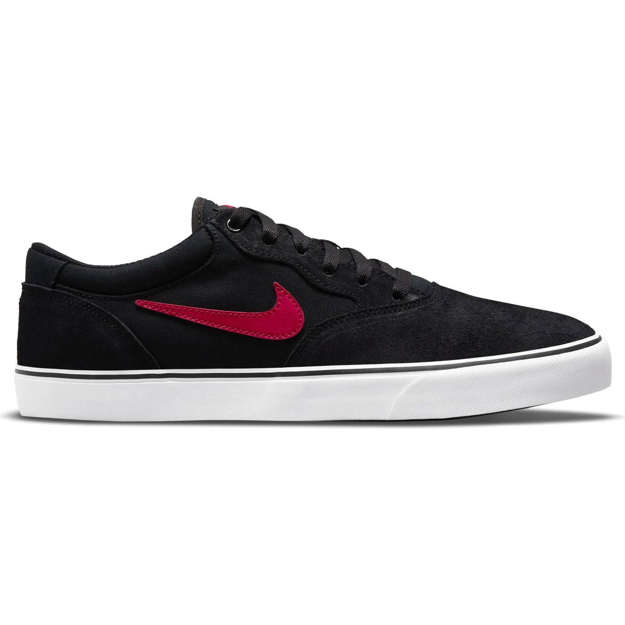 Nike SB Chron 2 Skate Shoes - Black/University Red-Black-White