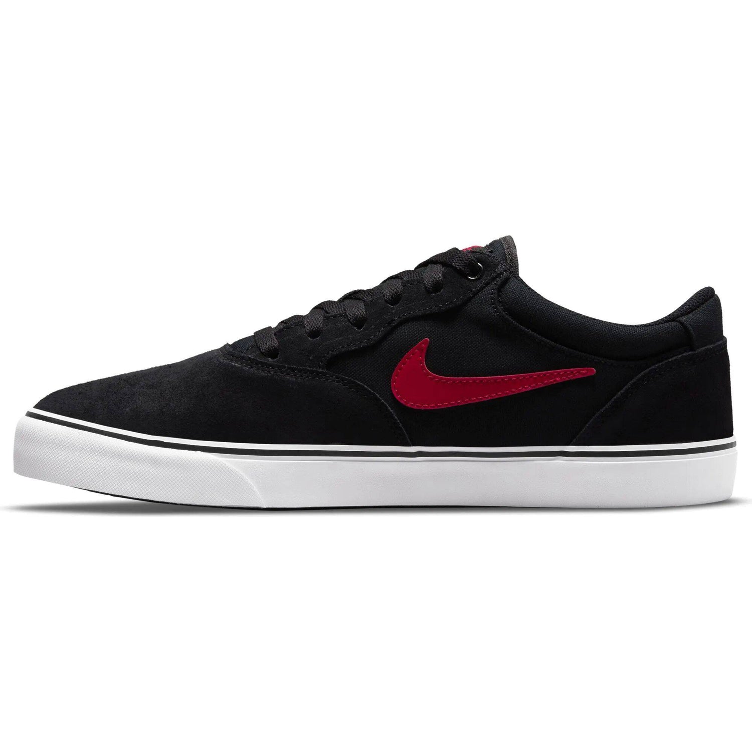 Nike SB Chron 2 Skate Shoes - Black/University Red-Black-White